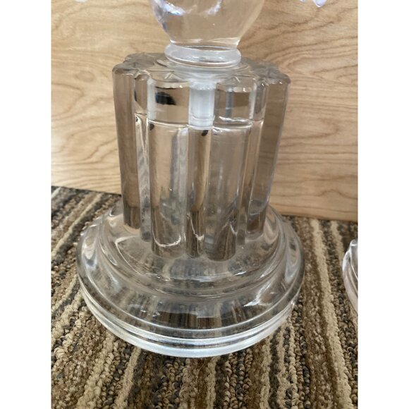 Vintage Imperial Glass Eagle Bookends Pair 9.5" Mid Century Americana - Picture 6 of 16